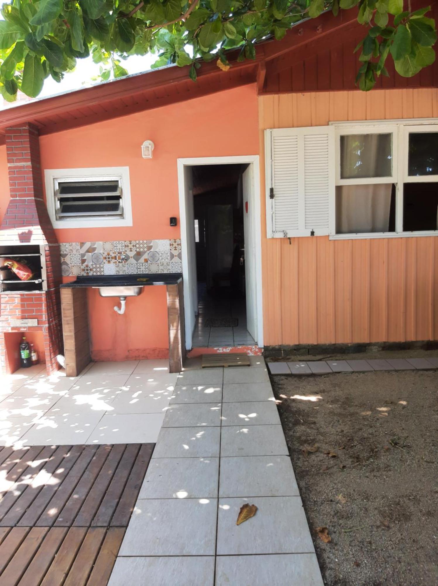 Pe Na Areia, Casa Na Praia De Frente Para O Mar Florianópolis Exterior foto