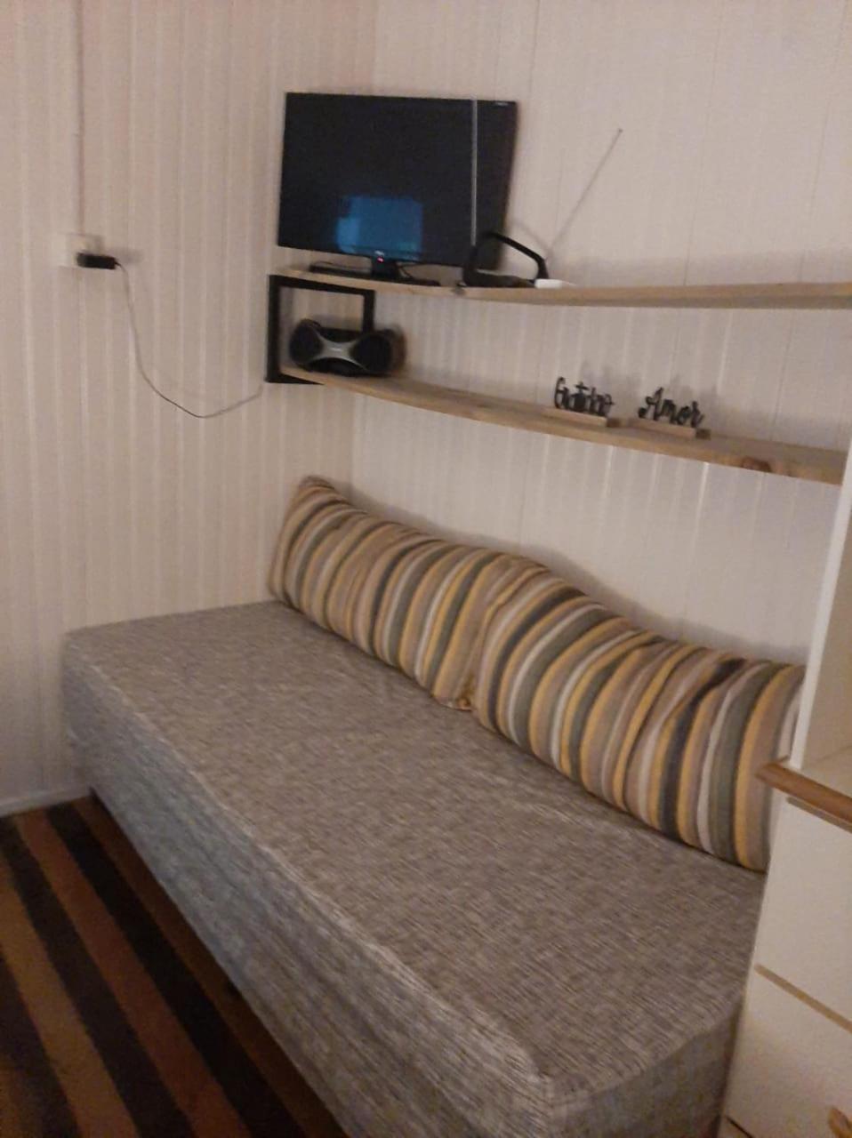 Pe Na Areia, Casa Na Praia De Frente Para O Mar Florianópolis Exterior foto